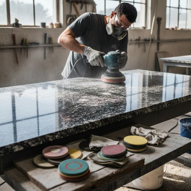 Stone Countertop Polishing
