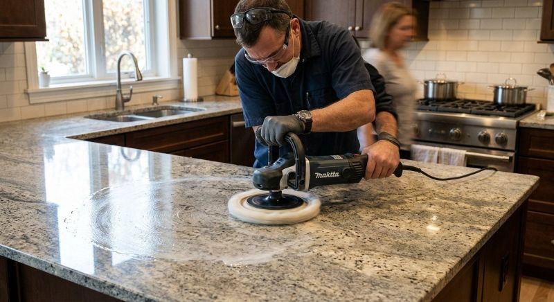 Countertop Polishing in Sacramento, CA