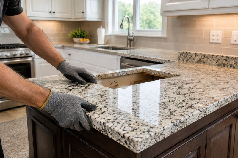 Countertop Renovation in Lake County, IL