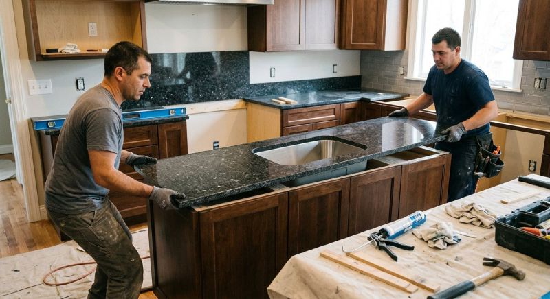 Kitchen Countertop Installation in Napa, CA
