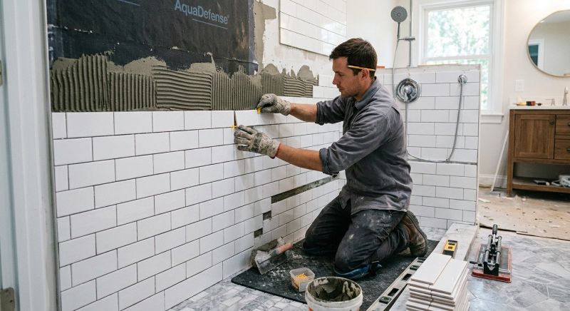 Bathroom Tiling Service in Conroe, TX