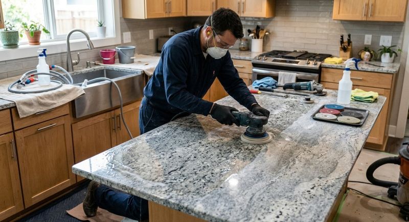 Countertop Reglazing in Roseville, CA