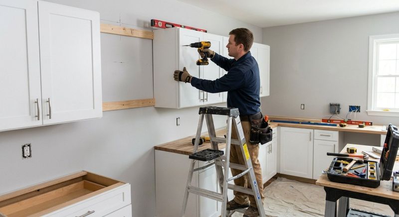 Glass Cabinets Installation in Bloomington, IN
