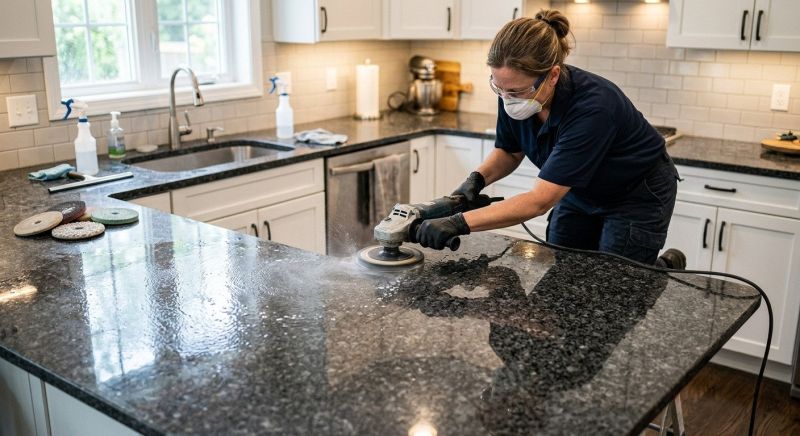 Granite Countertop Refinishing in Sacramento, CA