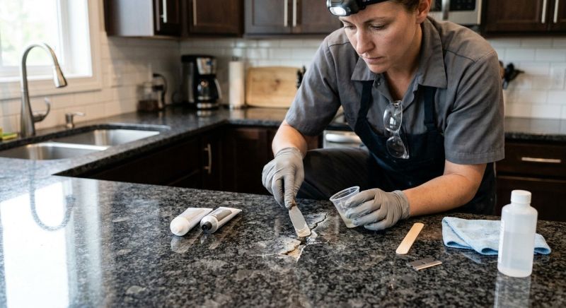 Granite Countertop Repair in Roseville, CA