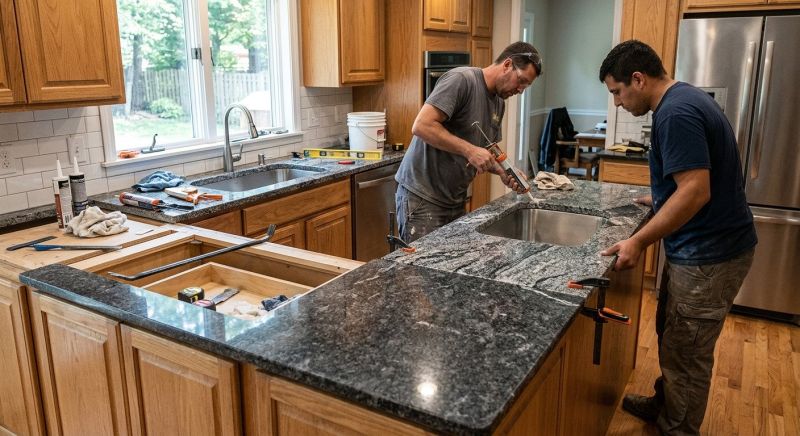 Granite Installation in Santa Rosa, CA