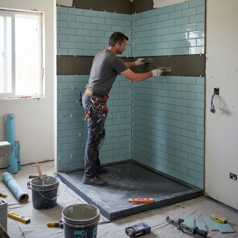 Shower Tiling Service in Alpharetta, GA
