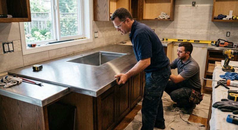 Stainless Countertop Service in Sonoma County, CA