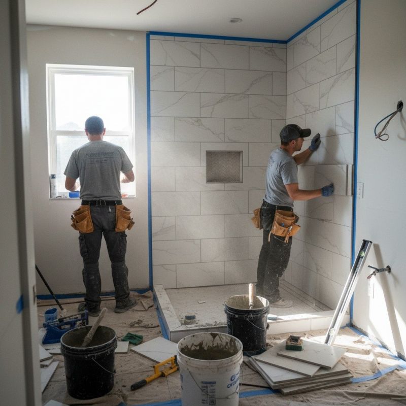 Tile Surround Installation in Conroe, TX